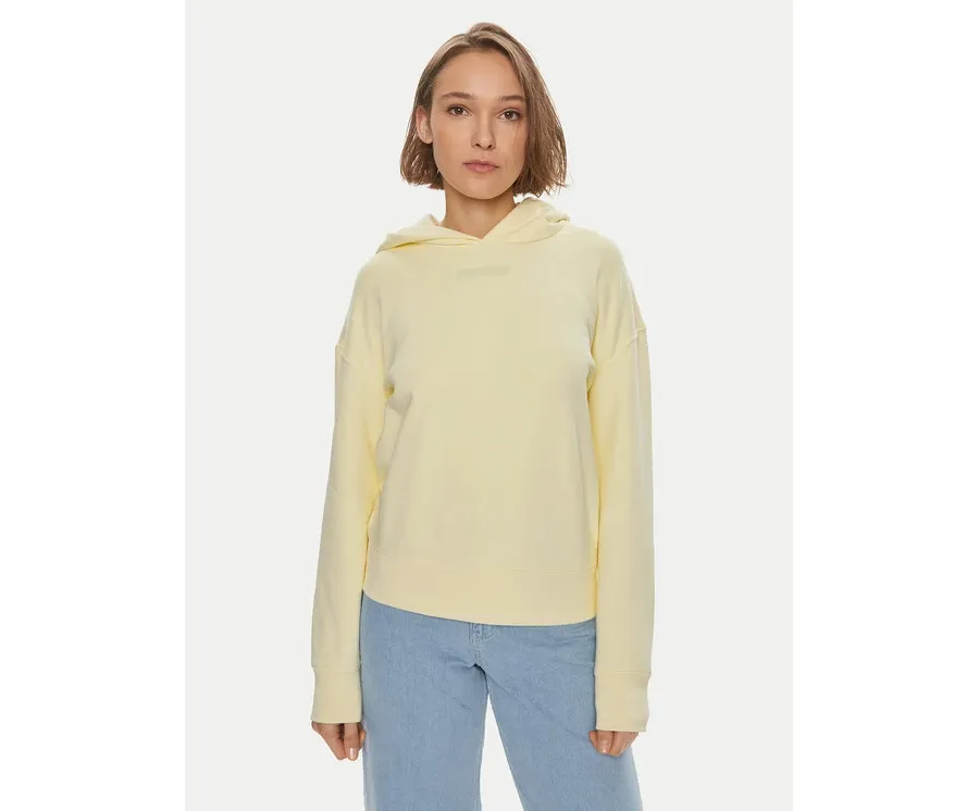obrazek 1 Calvin Klein Bluza Micro Logo K20K206631 Żółty Regular Fit