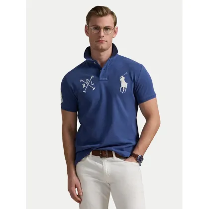 Zdjęcie Polo Ralph Lauren Polo 710978082003 Granatowy Custom Slim Fit