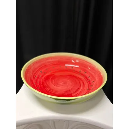 Picture Large watermelon-shaped bowl – Le Ceramiche