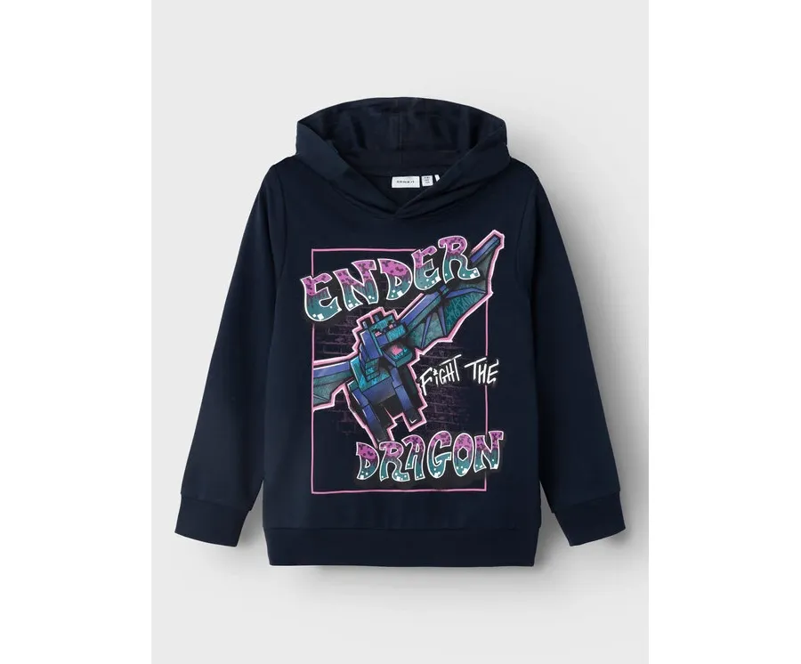 obrazek 1 NAME IT Bluza 13219920 Granatowy Regular Fit