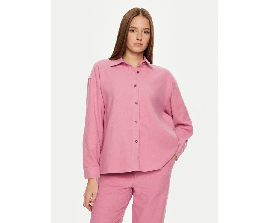 obrazek 1 American Vintage Koszula Vylow VYL06AH24 Różowy Loose Fit