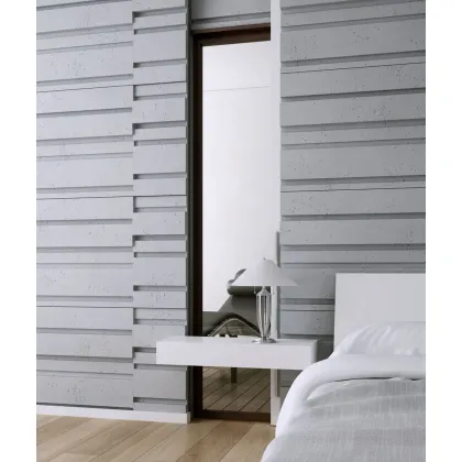 Zdjęcie 120x60 cm VT - PB13 (KS kość słoniowa) KOD - panel dekor 3D beton architektoniczny