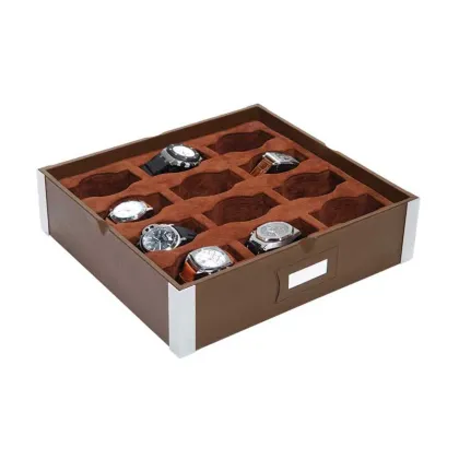 Zdjęcie Elegancka szuflada na zegarki nadgarstkowe