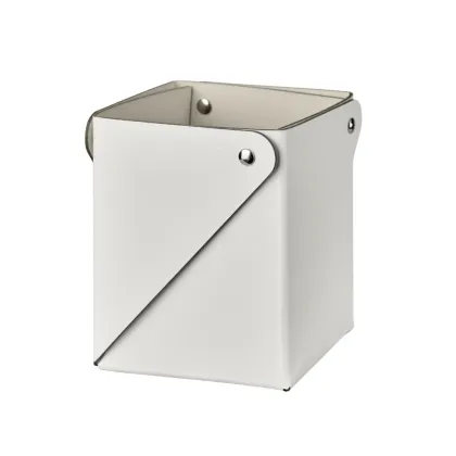 Zdjęcie Luksusowe pudełko Miu ze skóry w kolorze białym