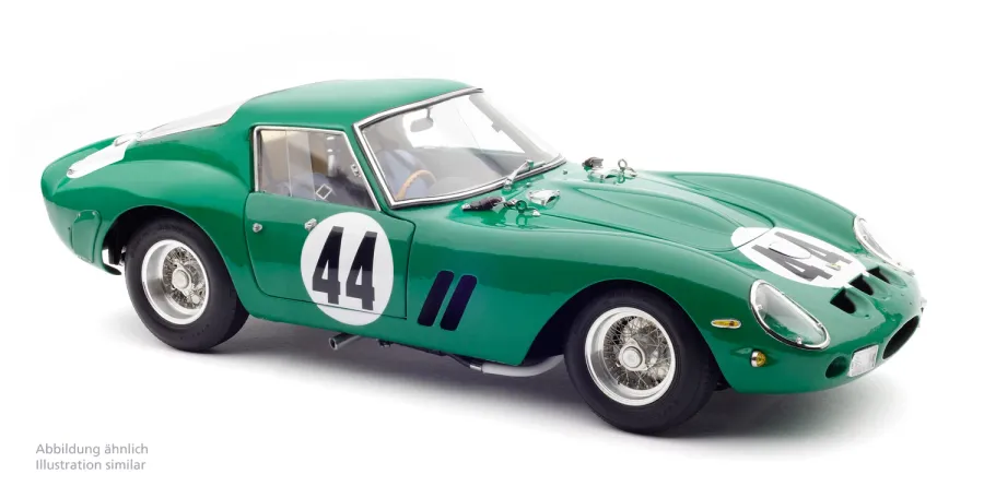 obrazek 1 Wyjątkowa replika auta Ferrari 250 GTO, Silverstone 1963, David Piper, #44