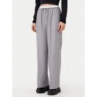 Zdjęcie Noisy May Spodnie materiałowe Alva 27033258 Szary Straight Fit