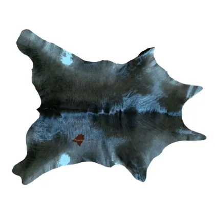 Zdjęcie Nowoczesny dywan skórzany do stylowych wnętrz