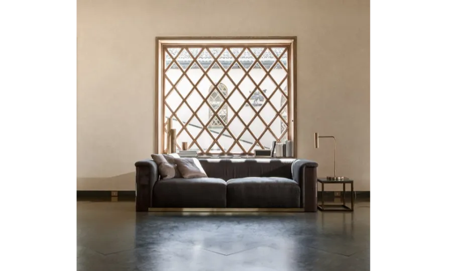 obrazek 2 Brązowa luksusowa sofa do apartamentu – Daytona