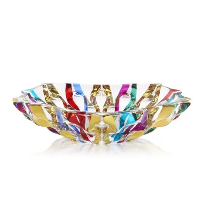 Zdjęcie Solidnie wykonana misa kryształowa Samba do salonu lub jadalni