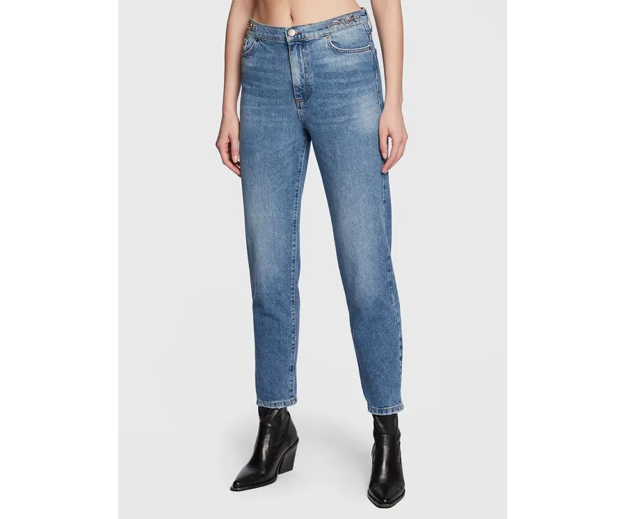 obrazek 1 TWINSET Jeansy 222TT2440 Niebieski Regular Fit