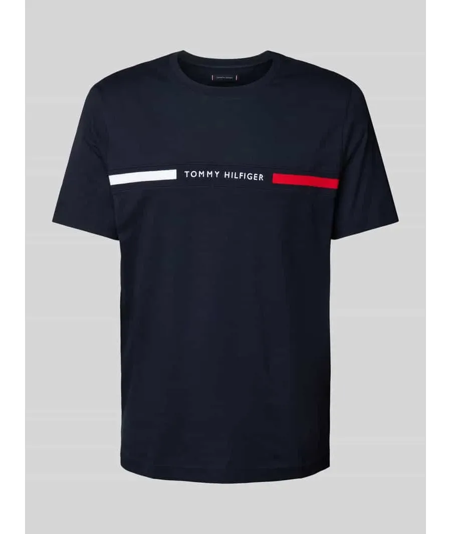obrazek 1 Tommy Hilfiger T-Shirt MW0MW36498 Granatowy Regular Fit