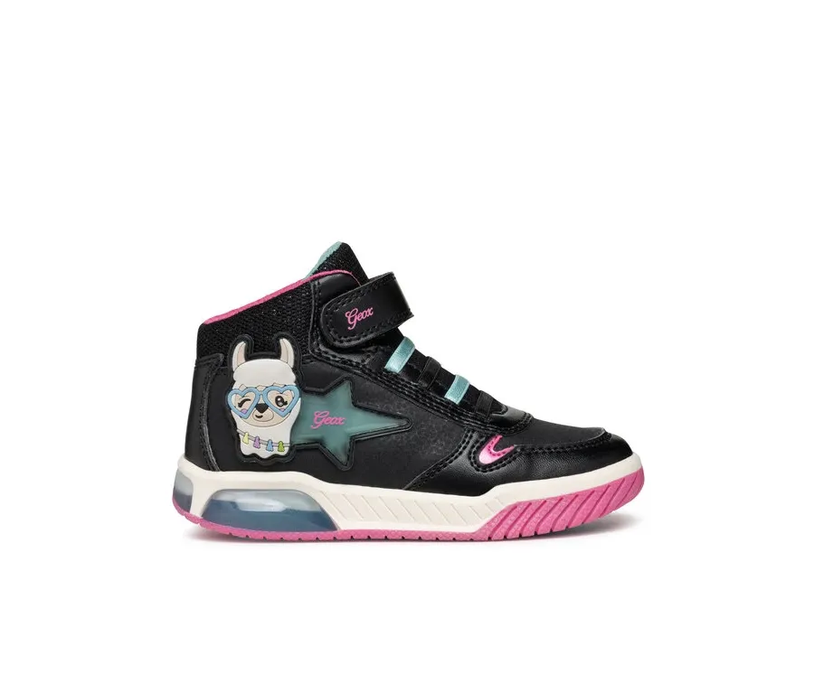 obrazek 1 Geox Sneakersy J Inek Girl J36ASC 0CENF C9B4A S Czarny