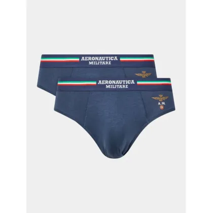 Zdjęcie Aeronautica Militare Komplet 2 par slipów AM1USL001 Granatowy