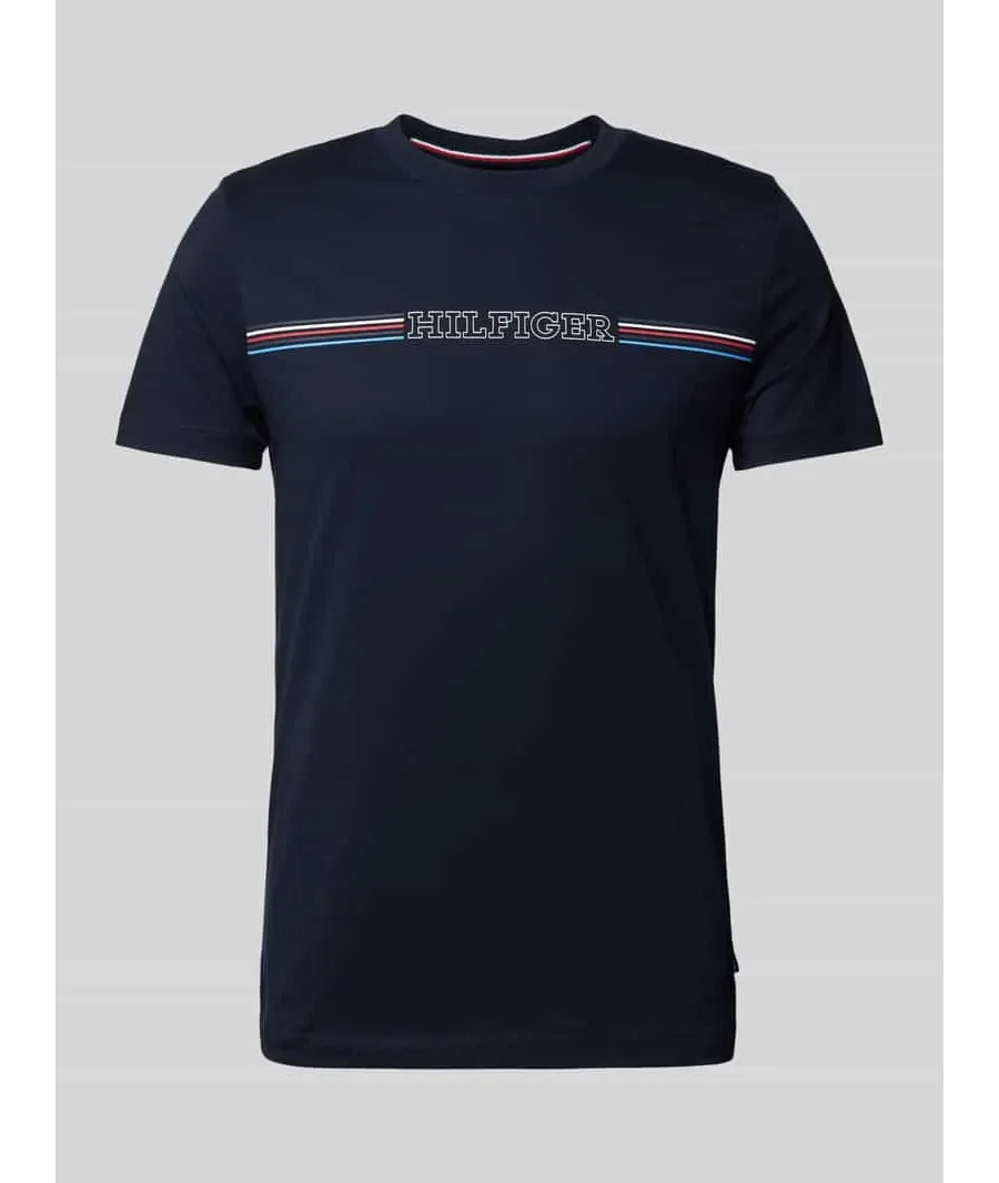 obrazek 1 T-shirt z nadrukiem z logo