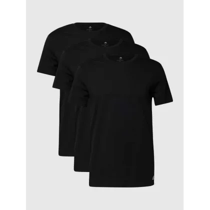 Zdjęcie T-shirt z nadrukiem z logo w zestawie 3 szt.