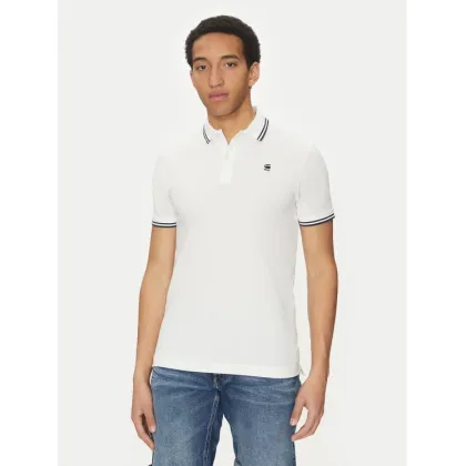 Zdjęcie G-Star Raw Polo Dunda D17127-5864 Biały Regular Fit