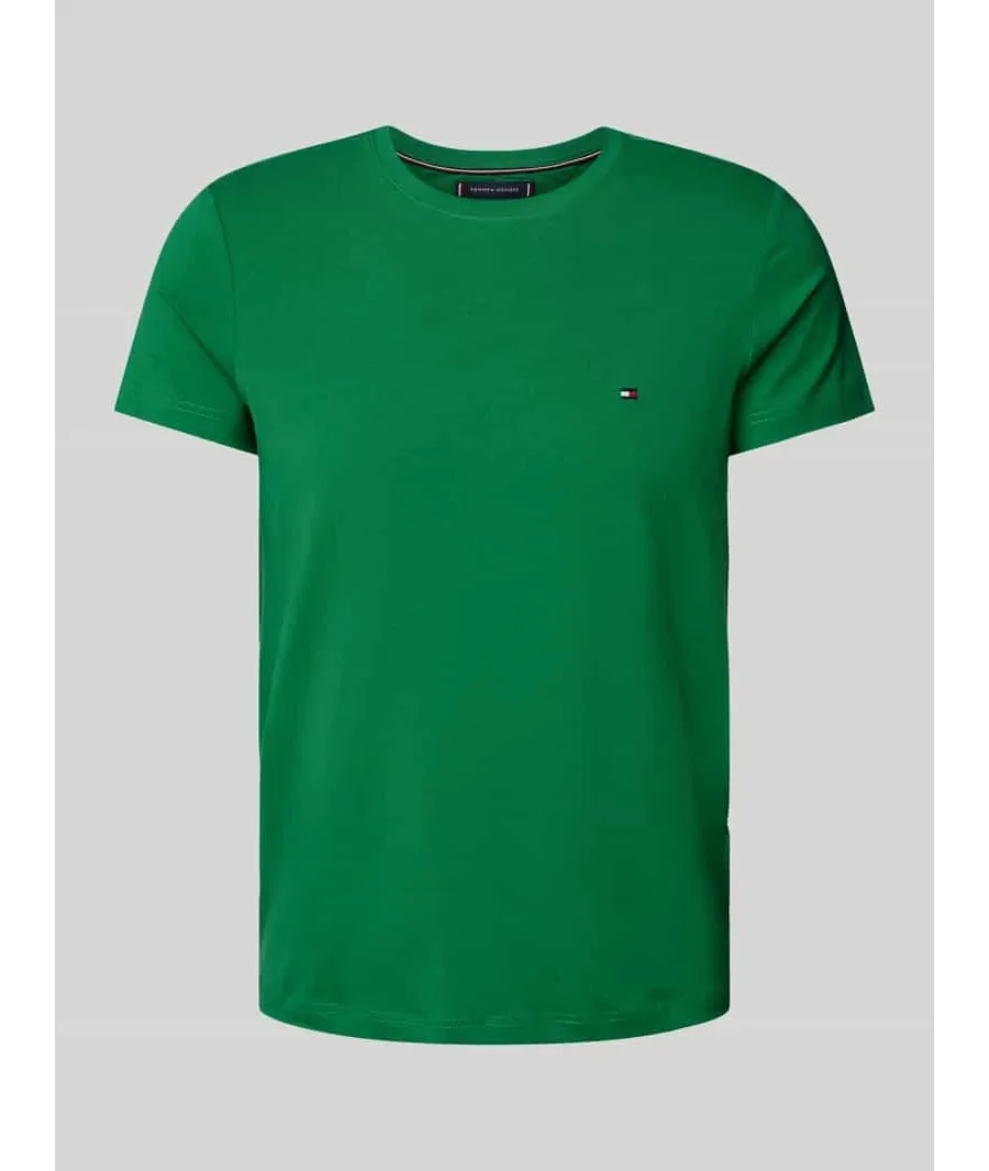 obrazek 1 T-shirt o kroju slim fit z okrągłym dekoltem