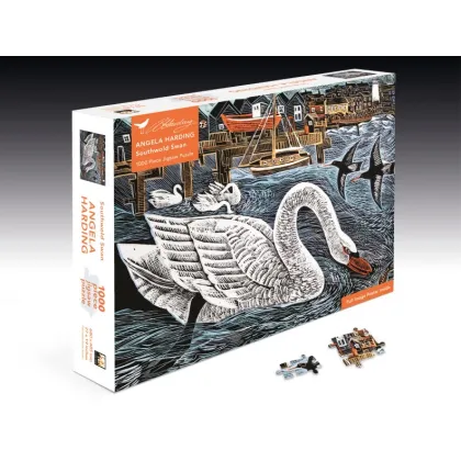 Zdjęcie Puzzle dla dorosłych dla dorosłych Angela Harding: Łabędź Południowy - Flame Tree Publishing