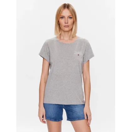 Zdjęcie Tommy Hilfiger T-Shirt UW0UW04525 Szary Regular Fit