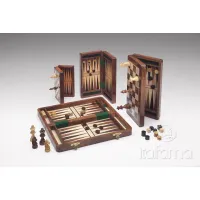 Picture Classic magnetic chess + backgammon set - Italfama