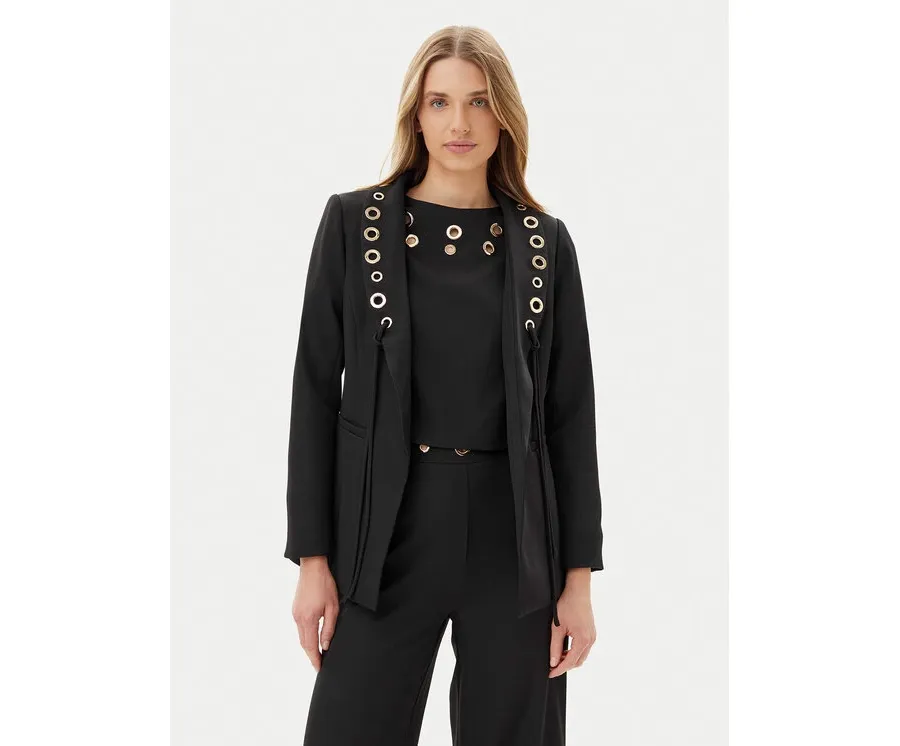 obrazek 1 ARTIGLI Marynarka ACGI000745 Czarny Regular Fit