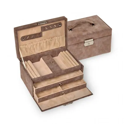 Zdjęcie Piękne pudełko na biżuterię z jedną podzieloną szufladą - Sacher