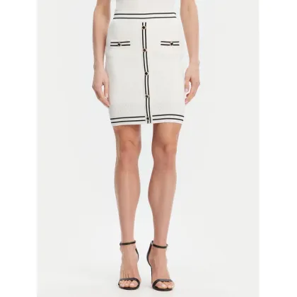 Zdjęcie Fracomina Spódnica ołówkowa FR25SG4003K52401 Écru Slim Fit