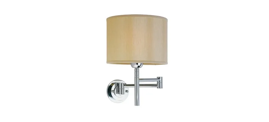 picture 1 Unconventional designers wall lamp with double swinging arm