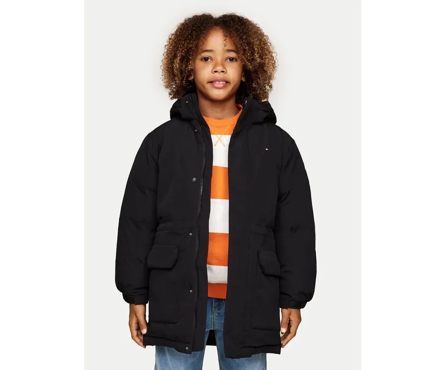 obrazek 1 Tommy Hilfiger Kurtka zimowa KS0KS00605 Czarny Regular Fit