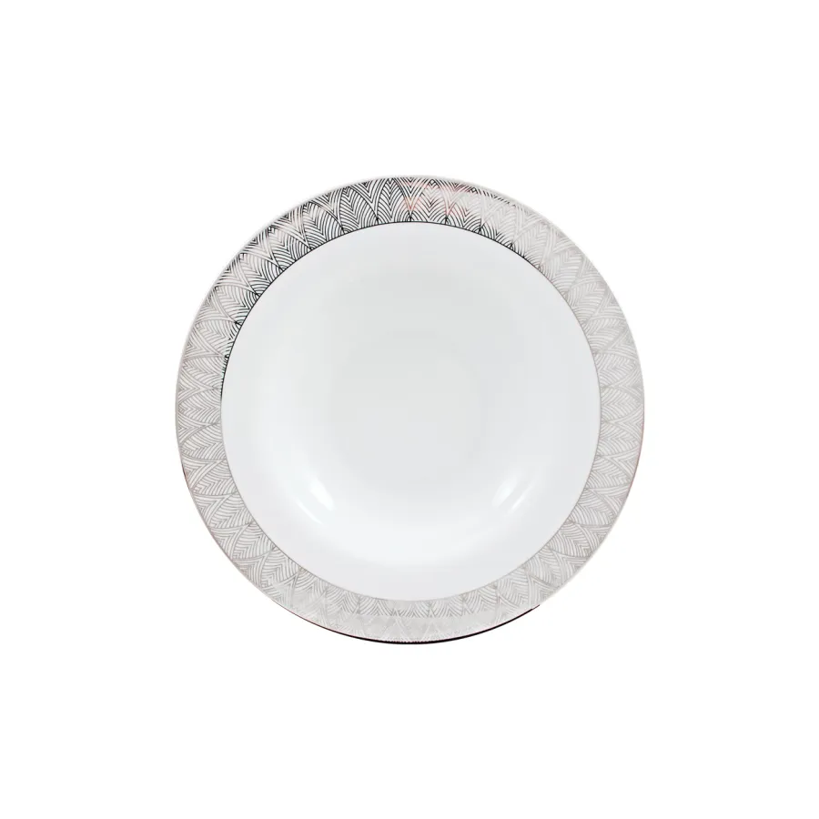 obrazek 6 Bardzo ekskluzywna porcelana stołowa dla 12 osób - Porcel