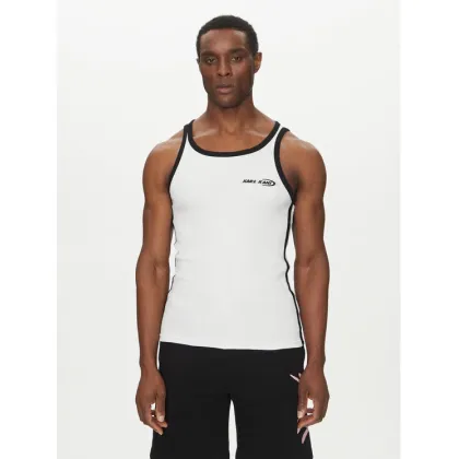 Zdjęcie Karl Kani Tank top Ellipse 60310050 Biały Slim Fit