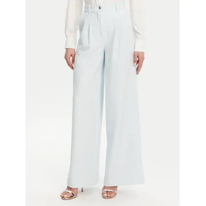 Zdjęcie Guess Spodnie palazzo W5GB02 WH9Y2 Błękitny Wide Leg