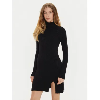 Zdjęcie Kontatto Sukienka dzianinowa 3M0135N Czarny Slim Fit