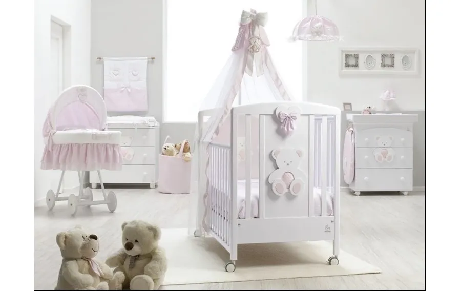 obrazek 1 Zjawiskowy różowy pokoik dla dziewczynki - Italbaby