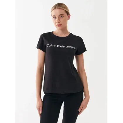 Zdjęcie Calvin Klein Jeans T-Shirt J20J220253 Czarny Slim Fit