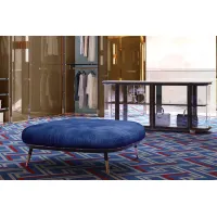 Picture A comfortable, large-sized pouffe for elegant interiors