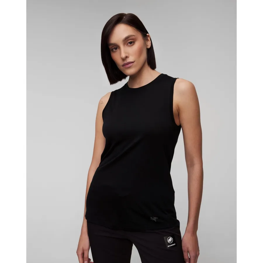 obrazek 1 Czarny Tank Top Damski Arcteryx Lana Mw Tank W
