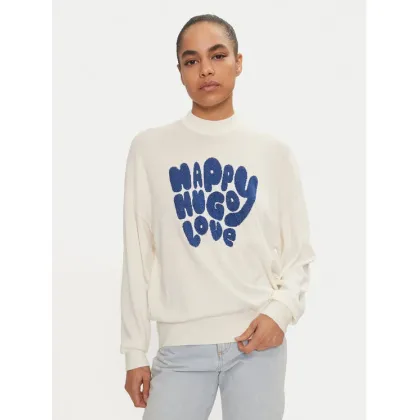 Zdjęcie Hugo Sweter Sidara 50522527 Écru Regular Fit HUGO