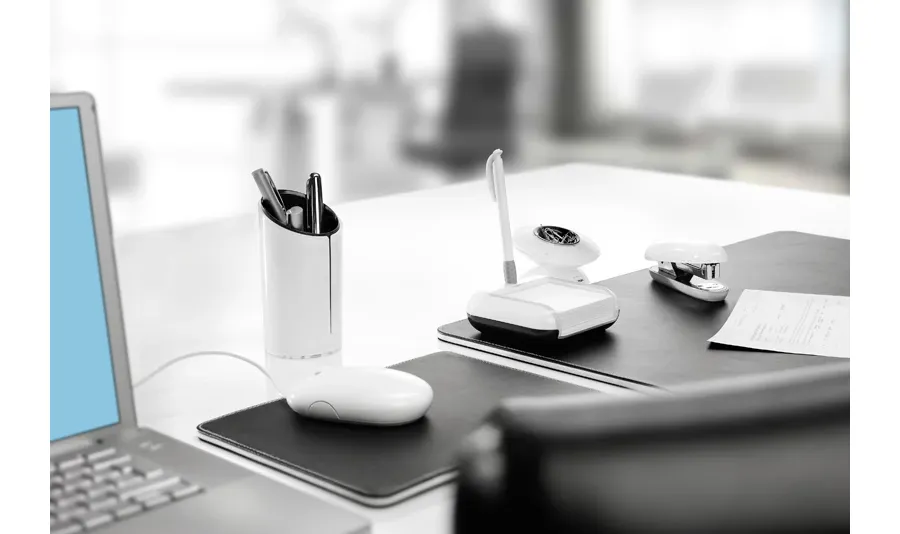 picture 1 Modern office accessories biurko Eye Style - white