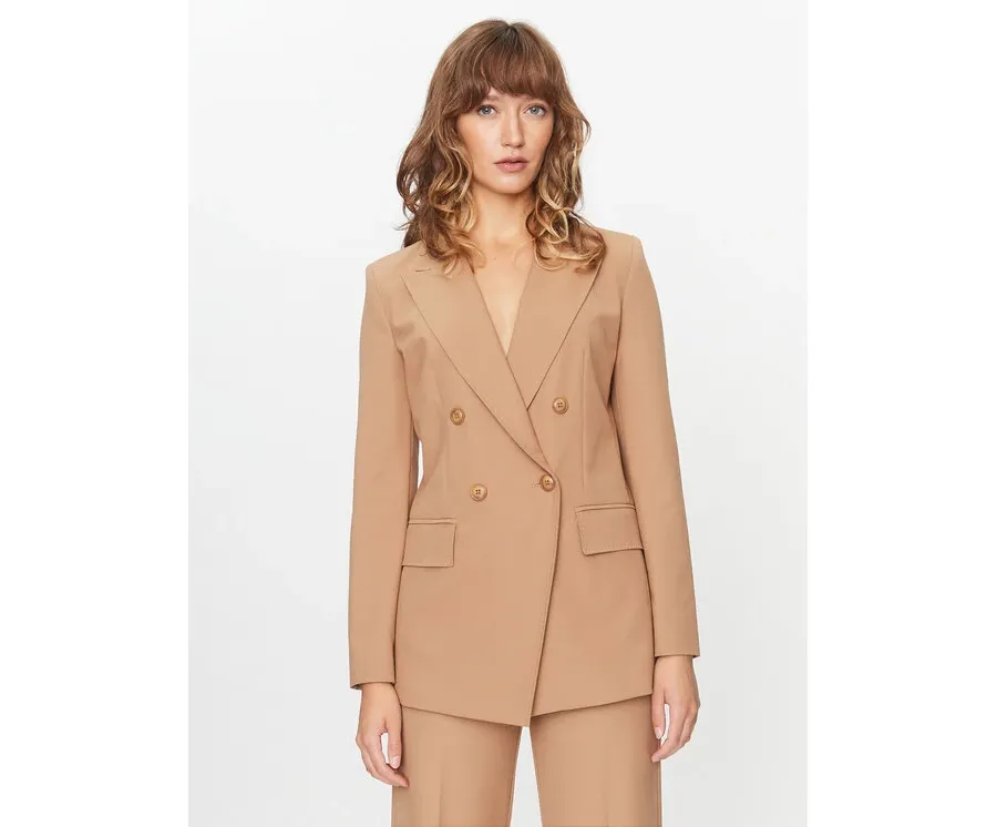 obrazek 1 Marella Marynarka Bis 2330461338200 Brązowy Regular Fit