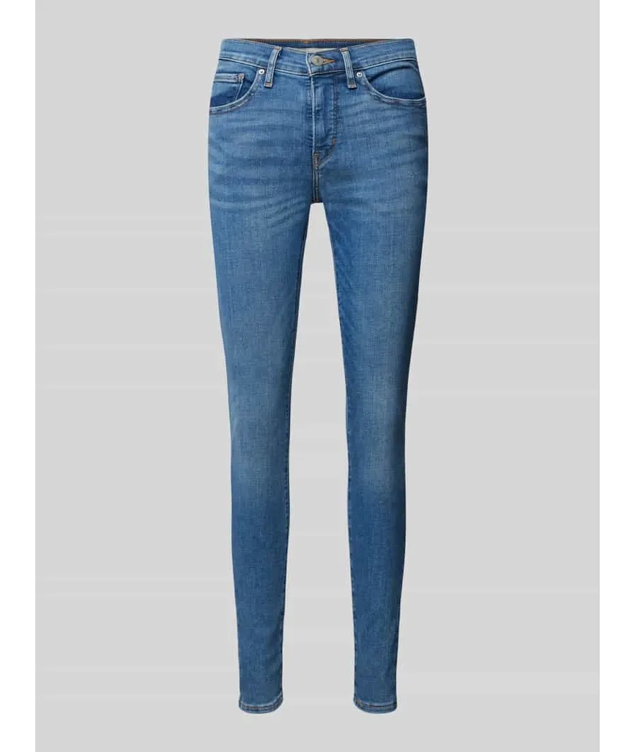 obrazek 1 Jeansy o kroju shaping super skinny fit z wpuszczanymi kieszeniami