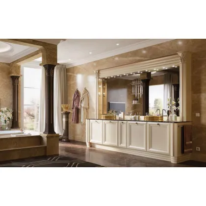 Zdjęcie Stylowy komplet mebli do luksusowej łazienki - Brummel