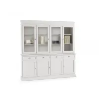 Picture Stylish, Italian, showcase with 4 lacquered doors - Zanini