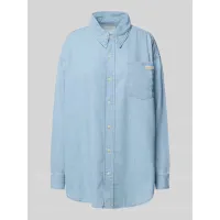 Zdjęcie Calvin Klein Jeans Koszula jeansowa J20J225010 Błękitny Oversize