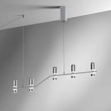 Zdjęcie Nowoczesna lampa wisząca z kolekcji Kingfort