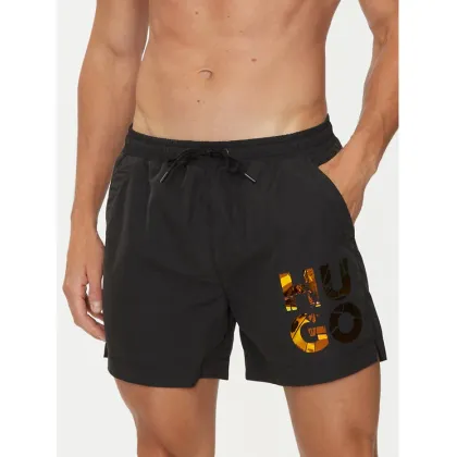 Zdjęcie Hugo Szorty kąpielowe Rame 50524667 Czarny Regular Fit HUGO