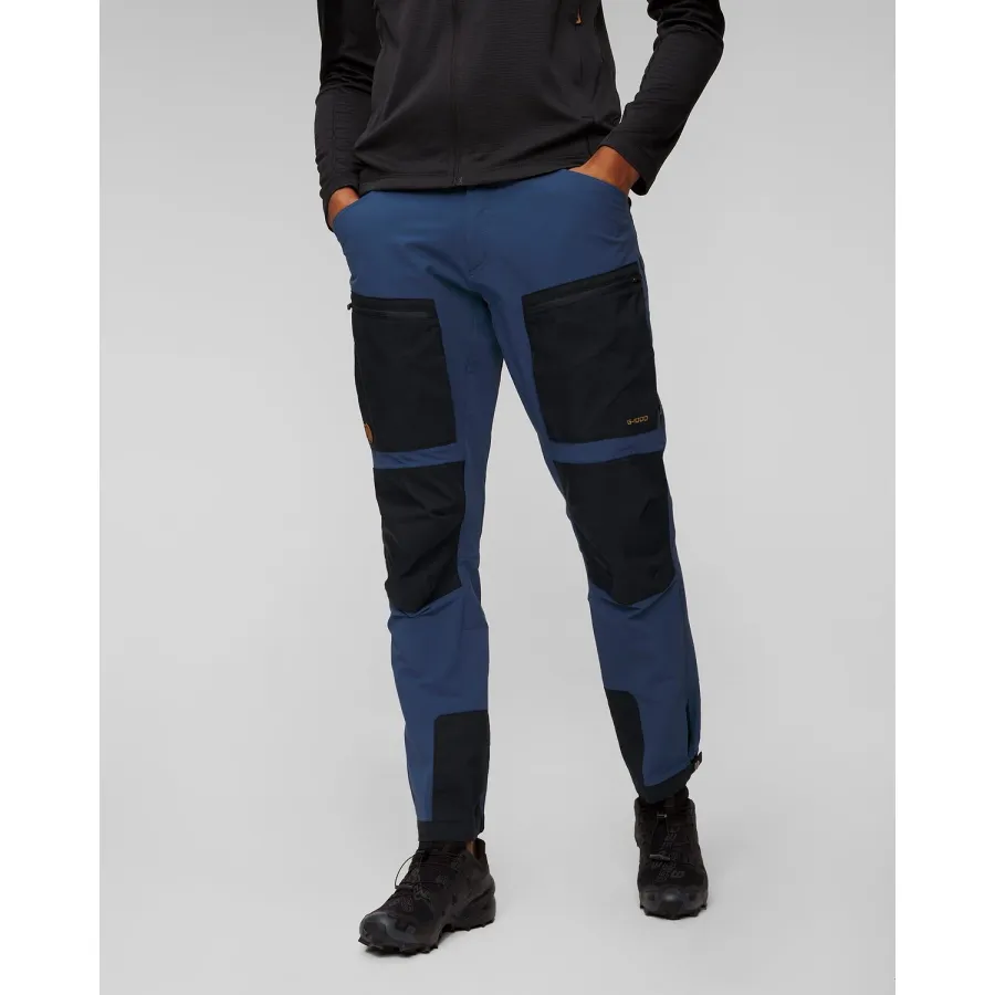 obrazek 1 Czarne Spodnie Trekkingowe Męskie Fjallraven Keb Agile Trousers M