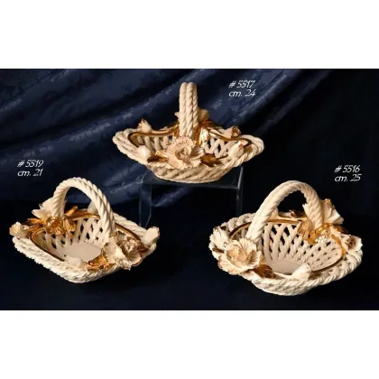 Picture Unique ceramic baskets in 3 variants