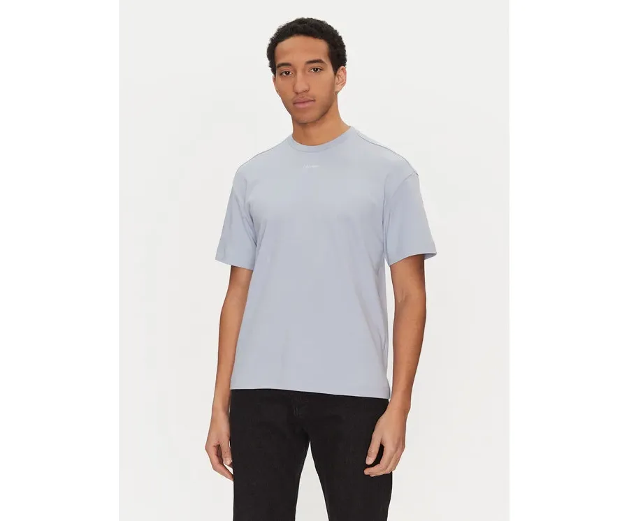 obrazek 1 Calvin Klein T-Shirt Nano Logo K10K112487 Niebieski Regular Fit