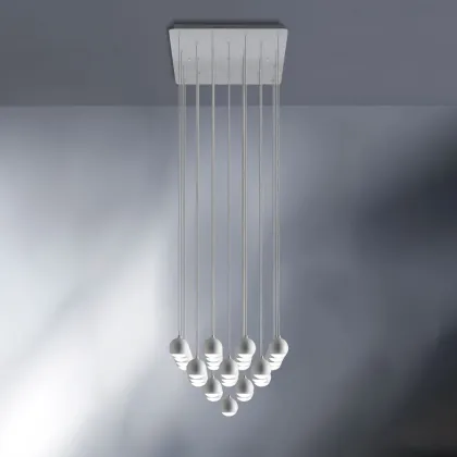 Zdjęcie Unikalna lampa wisząca, żyrandol z serii Shallow od włoskiej marki